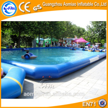 PVC large inflatable pool, floating inflatable boat swimming pool
